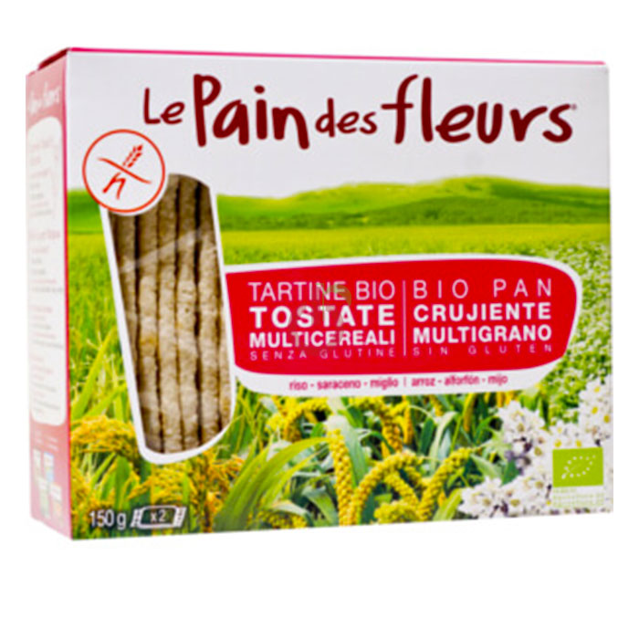 Pão Flores Multicereais BIO S/Glúten