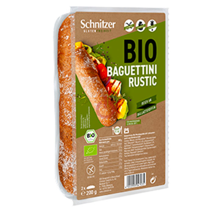 Baguete Rústica BIO Schnitzer Sem Glúten e Sem Lactose