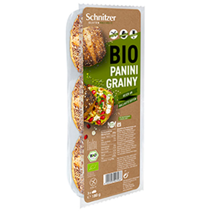 Pãezinhos Milho & Sementes BIO Schnitzer Sem Glúten e Sem Lactose