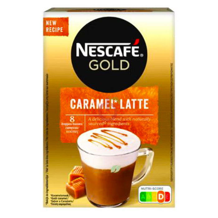 Cappuccino Caramel Latte Nescafé Gold Sem Glúten