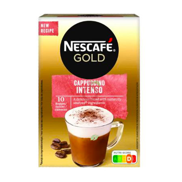 Cappuccino Intenso Nescafé Gold Sem Glúten