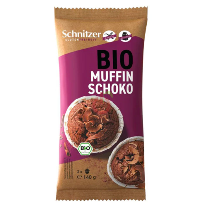 Muffin c/ Chocolate Preto Sem Glúten BIO Schnitzer