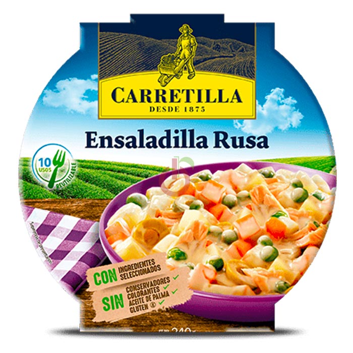 Salada Russa Sem Glúten Carretilla