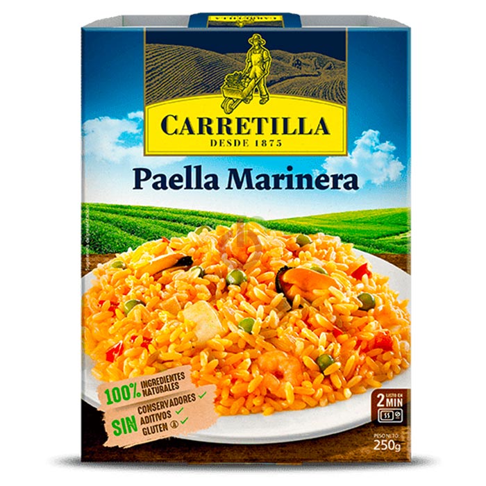 Paella Marinera Sem Glúten Carretilla