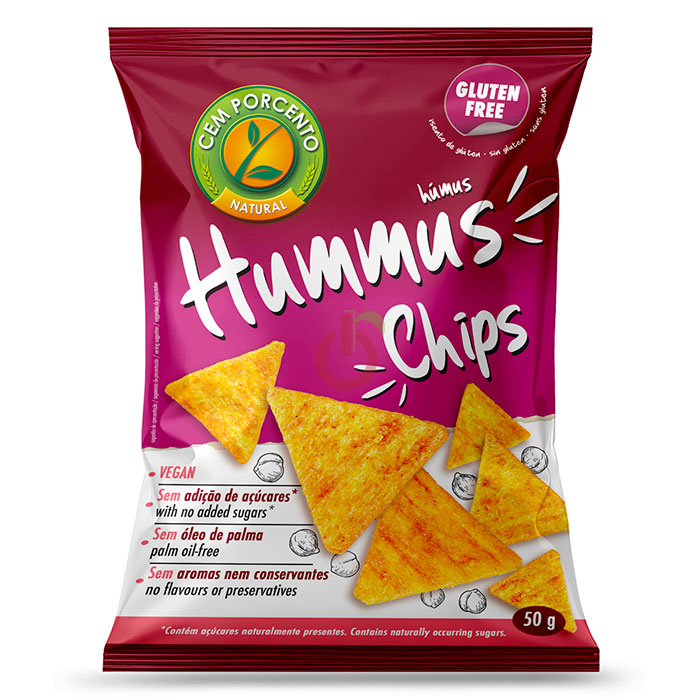 114 - Chips de Húmus Sem Glúten Cem Porcento