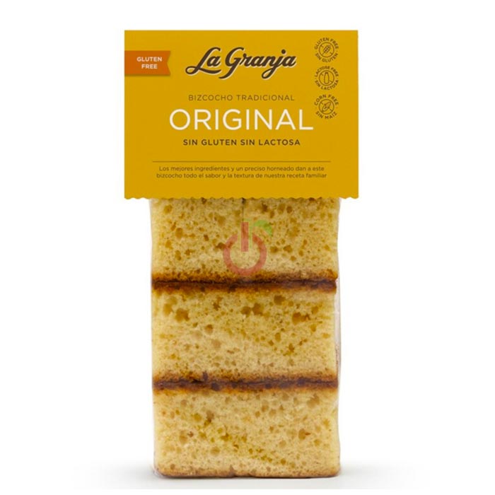 Bolo Tradicional Sem Glúten e Sem Lactose La Granja