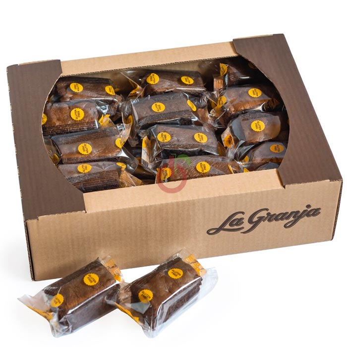 Bolo de Cacau com Pepitas de Chocolate Sem Glúten e Sem Lactose La Granja