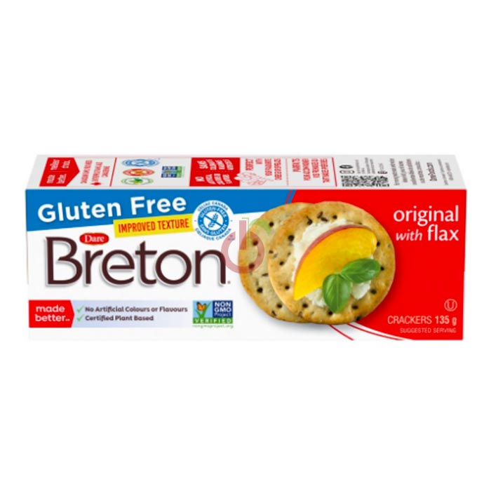 Crackers Originais Sem Glúten Breton