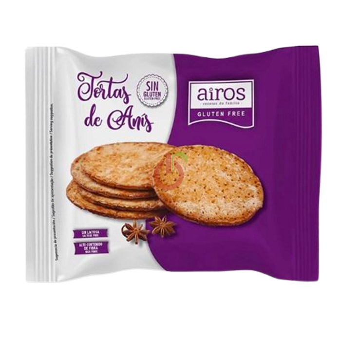 AI013 - Tortas de Anís Airos Sem Glúten e Sem Lactose