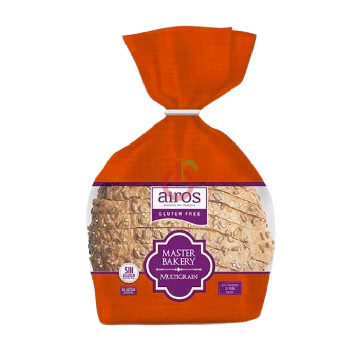 Pão Fatiado com Sementes Airos Sem Glúten e Sem Lactose 
