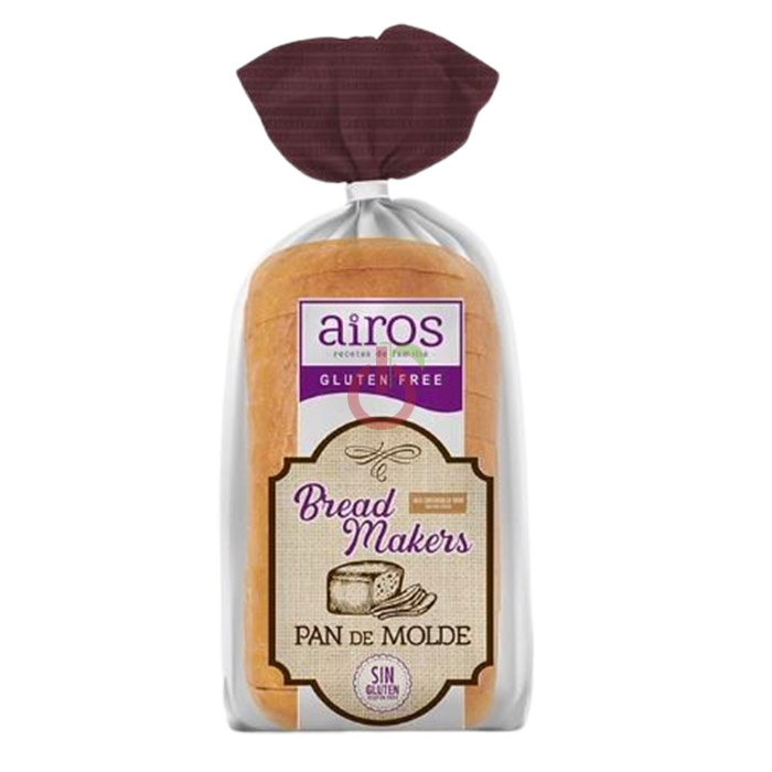 AI026 - Pão de Forma Fatiado Airos Sem Glúten