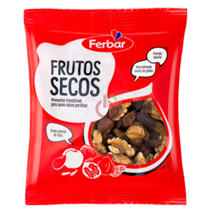 Cocktail de Frutos Secos Ferbar Sem Glúten