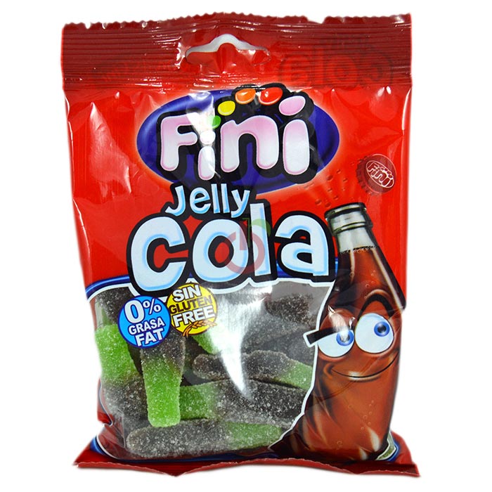 Gomas Fini Jelly Cola Sem Glúten FI0005 Coutyfil Alimentação sem