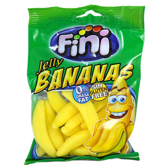 Gomas Fini Jelly Bananas Sem Glúten FI0008 Coutyfil Alimentação