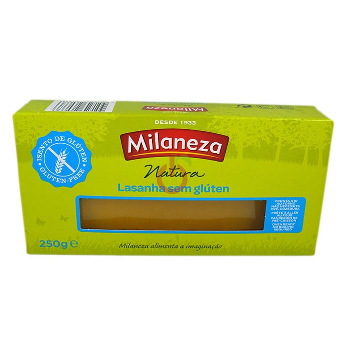 Massa Lasanha Milaneza Sem Glúten