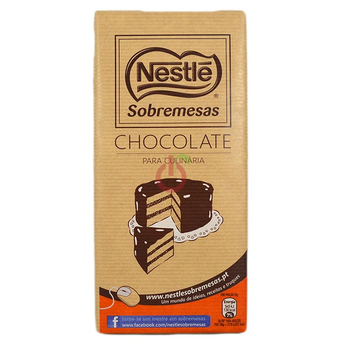 Chocolate Culinária Nestlé Sem Glúten
