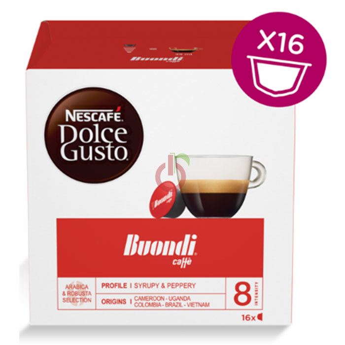 Café Cápsulas Dolce Gusto Buondi