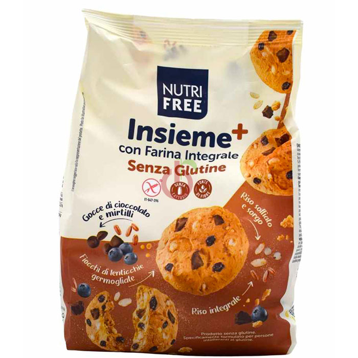 Bolacha Insieme+ com Farinha Integral NutriFree Sem Glúten