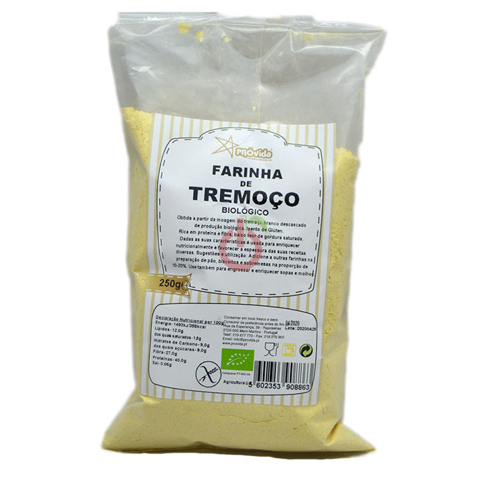 Farinha de Tremoço Biológico Próvida Sem Glúten