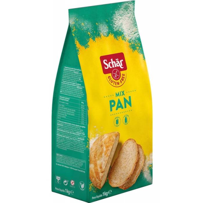 Farinha para Pão Mix Pan ´B´ Schär Sem Glúten e Sem Lactose - SC0010 ...