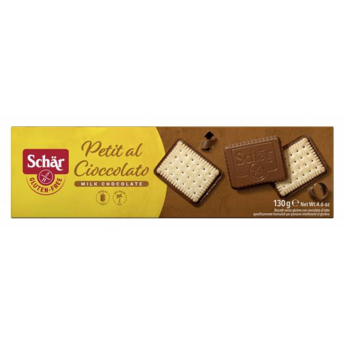 Bolacha Petit com Choclate Schär Sem Glúten