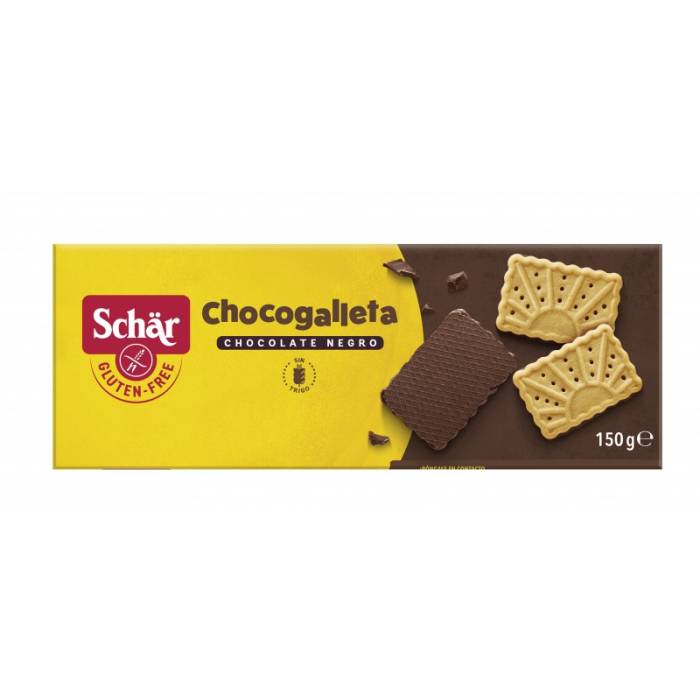 Bolacha Biscotti com Chocolate Preto Schär Sem Glúten