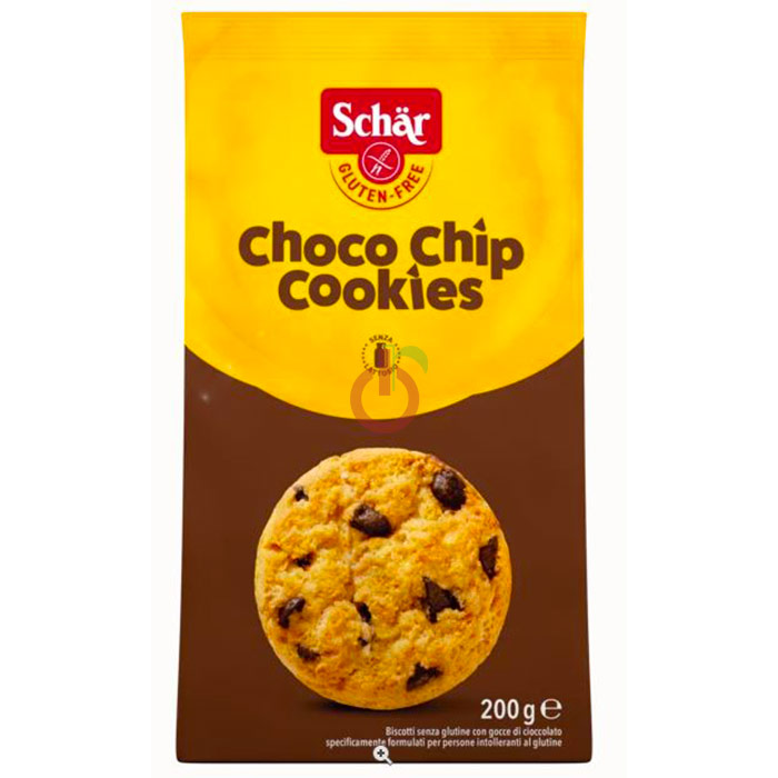 Bolacha Choco Chips com Pepitas de Chocolate Schär Sem Glúten