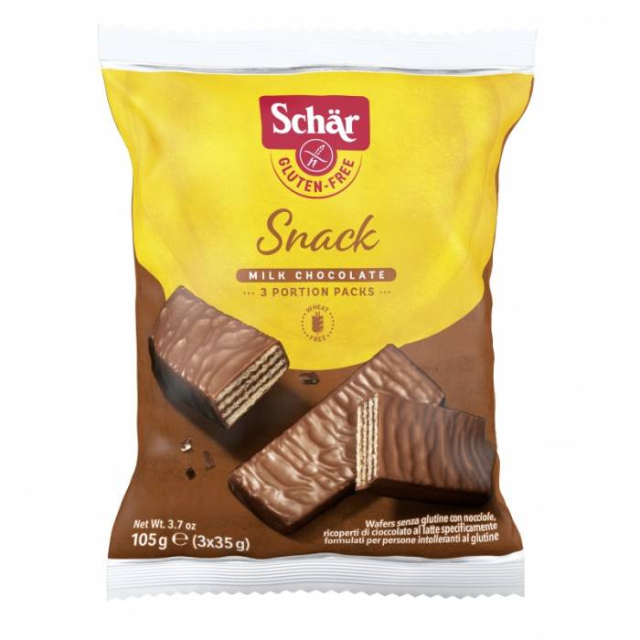 Wafer de Avelã ´Snack´ Schär Sem Glúten