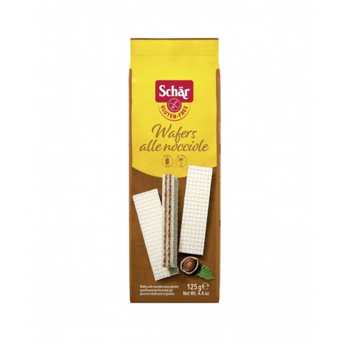 Wafer de Avelã Schär Sem Glúten