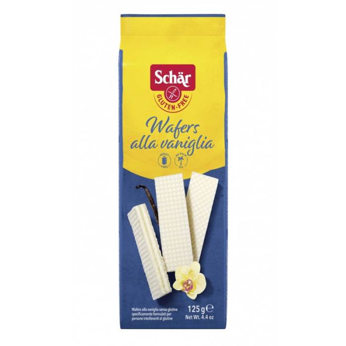 Wafer de Baunilha Schär Sem Glúten