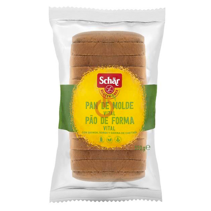 Pão de Forma Vital Fatiado Sem Glúten e Sem Lactose Schär