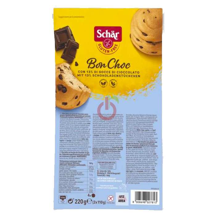 Pão Doce com Pepitas Chocolate SG Schär